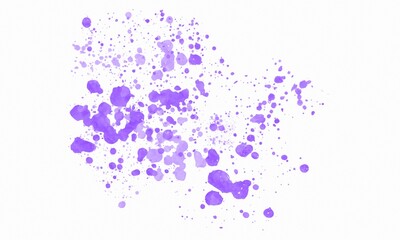 Abstract Blue Vebrant Paint Splatter Watercolor Texture Background