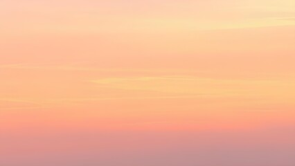 Obraz premium Soft Gradient Sunrise Sky with Gentle Hues