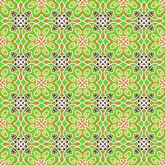 seamless pattern with flowers