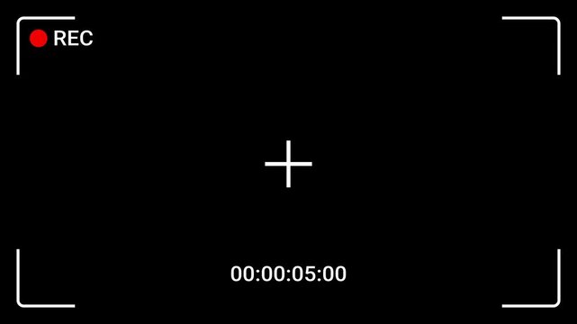 Camera recording screen overlay.,Recording camera screen interface with timer,4k video.