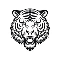 Obraz premium head of tiger