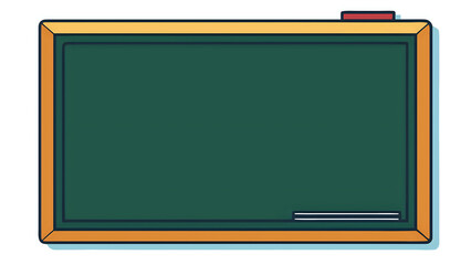 blackboard ,illustration outline isolated on white background