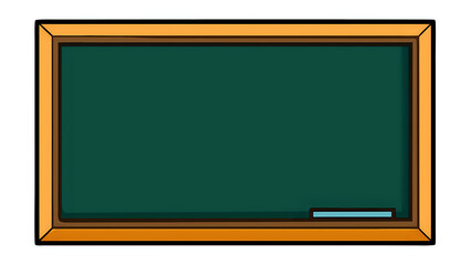 blackboard ,illustration outline isolated on white background