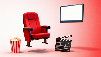 Obraz premium Cinema essentials setup