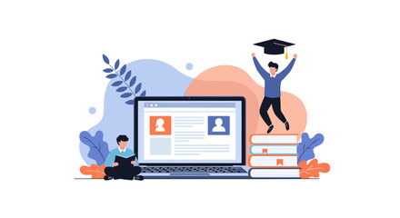 Online education and learning platforms facilitate academic success and personal growth.