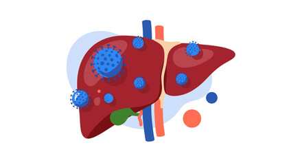 Understanding how viral infections can affect liver health and function in the body.