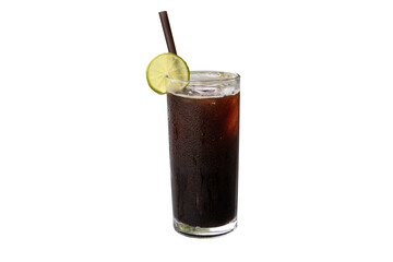 roasted coffee amaricano iced with honey lemon cold drinks no sugar menu tasty