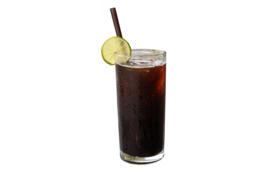 roasted coffee amaricano iced with honey lemon cold drinks no sugar menu tasty