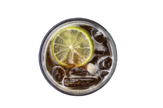 roasted coffee amaricano iced with honey lemon cold drinks no sugar menu tasty