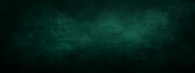 Dark green textured background with smooth grunge surface, subtle lighting, and faded shadows. Minimal abstract backdrop ideal for design, poster, or presentation with moody and elegant tone.