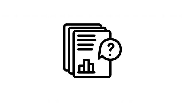 document animated icon