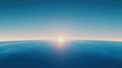 Obraz premium Sunrise over the ocean