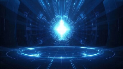 Futuristic Digital Interface