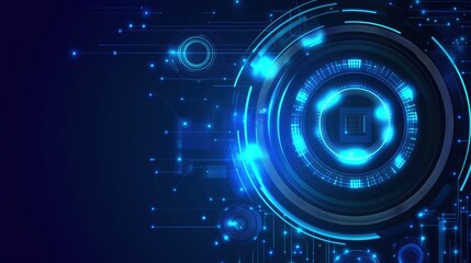 Abstract Technological Circuitry