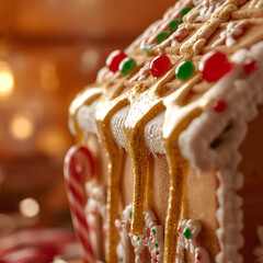 christmas cake with nuts