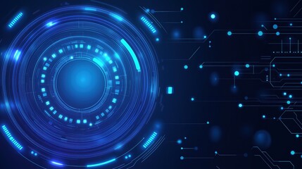 Abstract Digital Technology Background