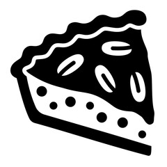 Pecan Pie Icon