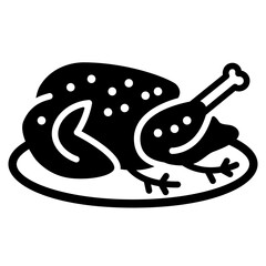 Roast Turkey Icon