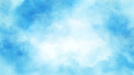 Abstract Blue Sky and Clouds