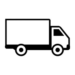 delivery truck icon isolated PNG transparent
