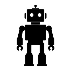 robot  icon isolated PNG transparent