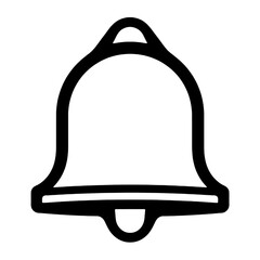bell  icon isolated PNG transparent