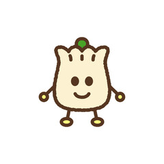 手書き風のキャラクターアイコン　しゅうまい