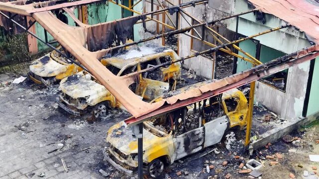 On Sept 9, 2025, Kathmandu witnessed chaos as Gen Z protests escalated, with several cars burned amid violent clashes over corruption, inequality, and social media bans.