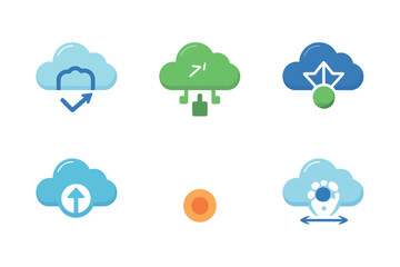 Cloud Upload Illustration  