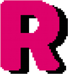 Pixel Art Typography