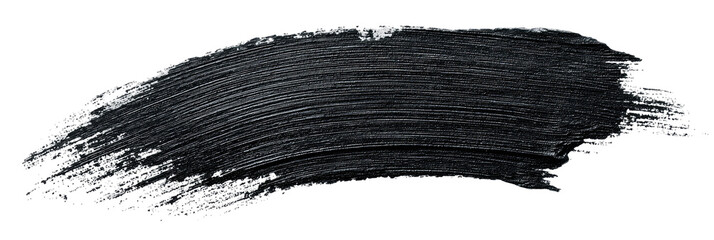 Dark cosmetic product swatch