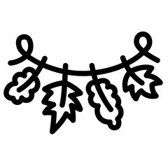 Leaf Garland Icon