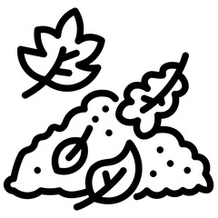 Pile of Leaves Icon