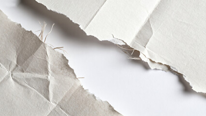 Torn paper texture
