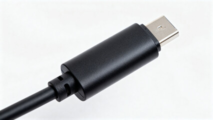 Closeup of USB cable connector