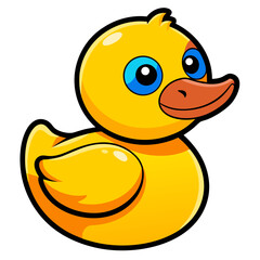 yellow duck cartoon