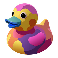 rubber duck in water