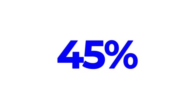 Dynamic loading indicator moving smoothly from 0 to 100%, designed for apps, websites, and software demos.