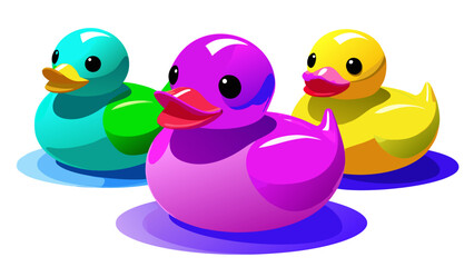 rubber ducks