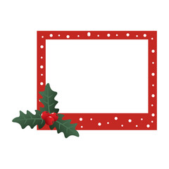 Christmas Polaroid Frame