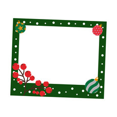 Christmas Polaroid Frame
