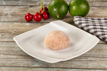 Japanese rice dessert mochi cake