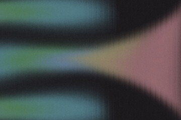 Abstract blurred gradient background with smooth color transition and soft wave pattern. Modern digital art texture with neon tones and dark contrast. Perfect for wallpaper or design overlay.