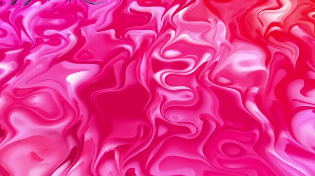 Abstract, retro, Pink, wavy, liquid, psychedelic, groovy, hippie, flat, abstract, cartoon looping background