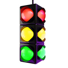 red traffic light