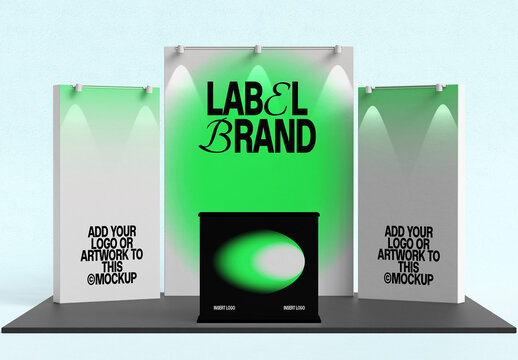 Booth Exhibition Mockup