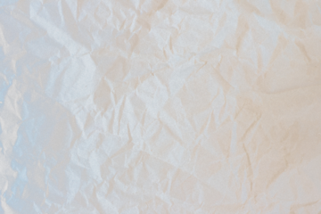 Crumpled paper overlay texture. Wrinkled weathered grunge paper effect background. Great for music poster, vinyl album cover, vintage design. Realistic photo of creased torn mockup document.