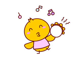 ひよことタンバリン