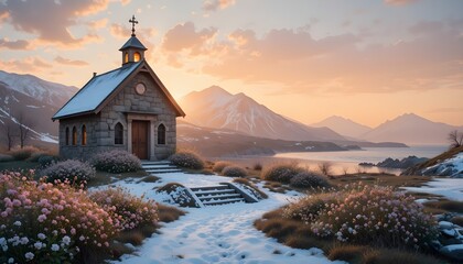 church in the mountains