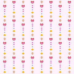 set of colorful confetti